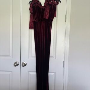 Vici Burgundy Maxi Dress